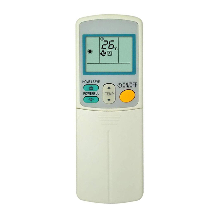 Daikin ARC433B46 user manual