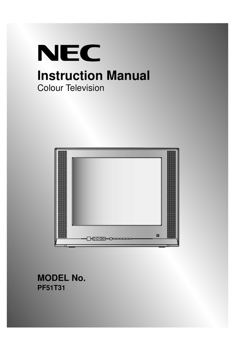 NEC PF51T31 User manual