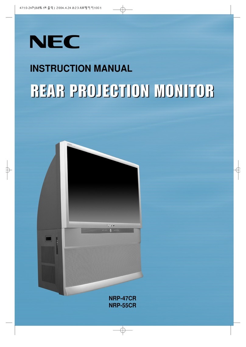NEC NRP-47CR User manual
