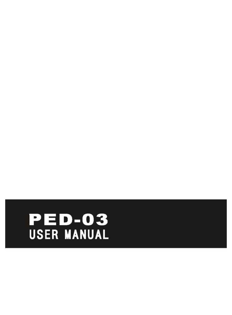 Pyle PED03 User manual