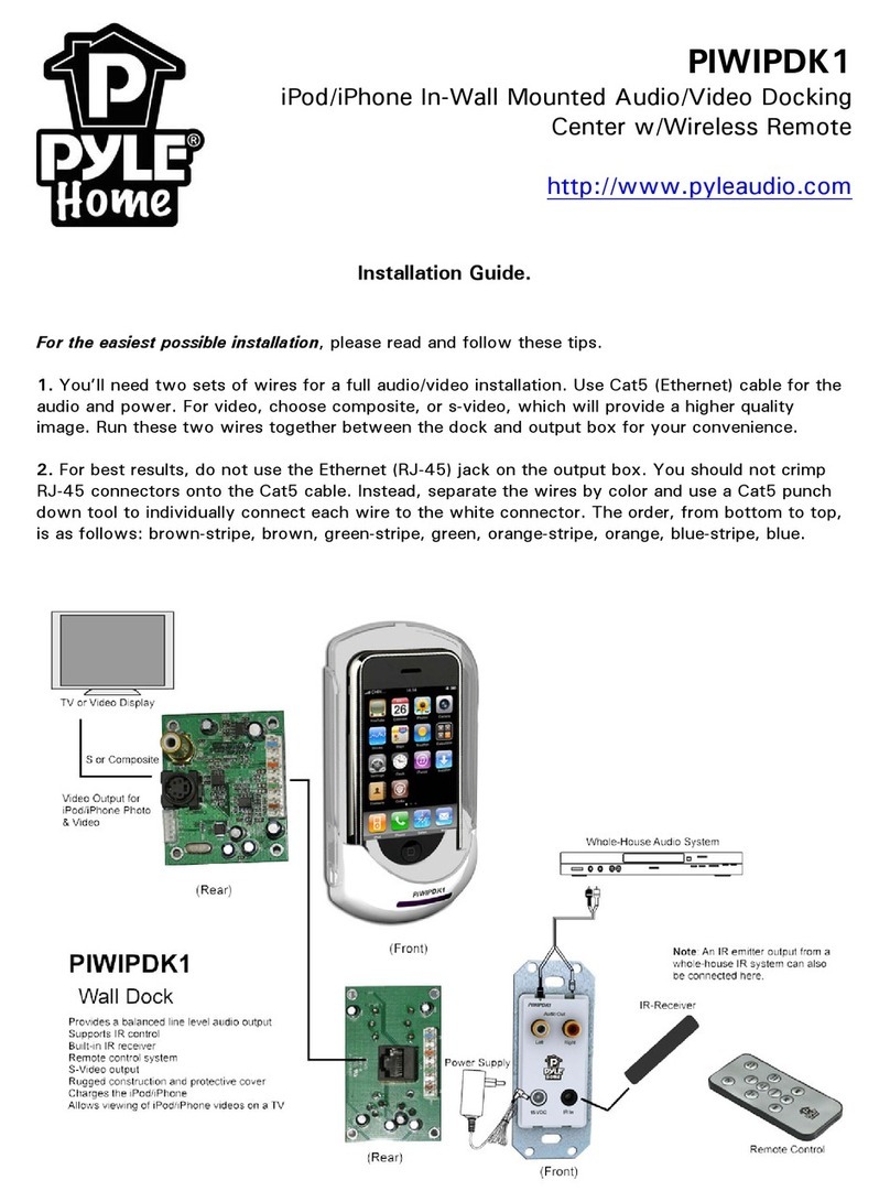 Pyle PIWIPDK1 User manual