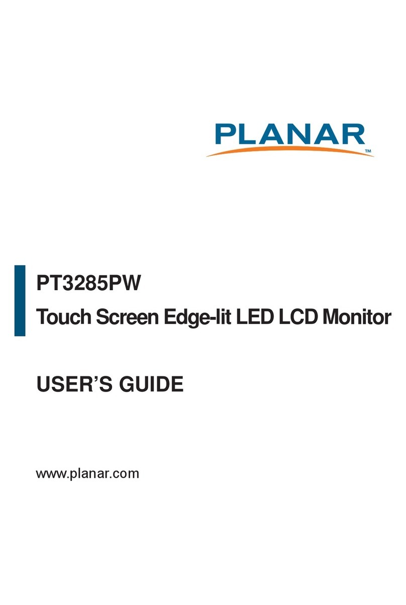 Planar PT3285PW User manual