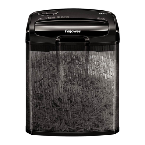 Fellowes M-6C User manual