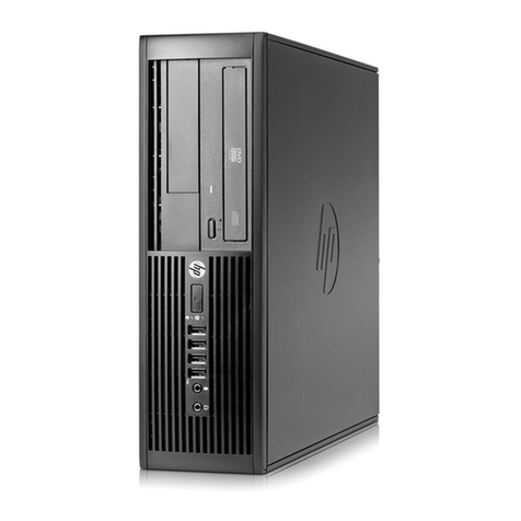 HP Compaq 4000 Pro series User instructions