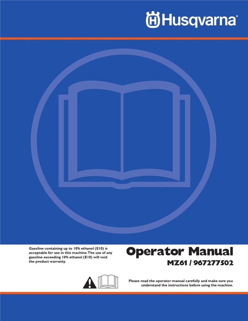 Husqvarna MZ61 Operator's manual
