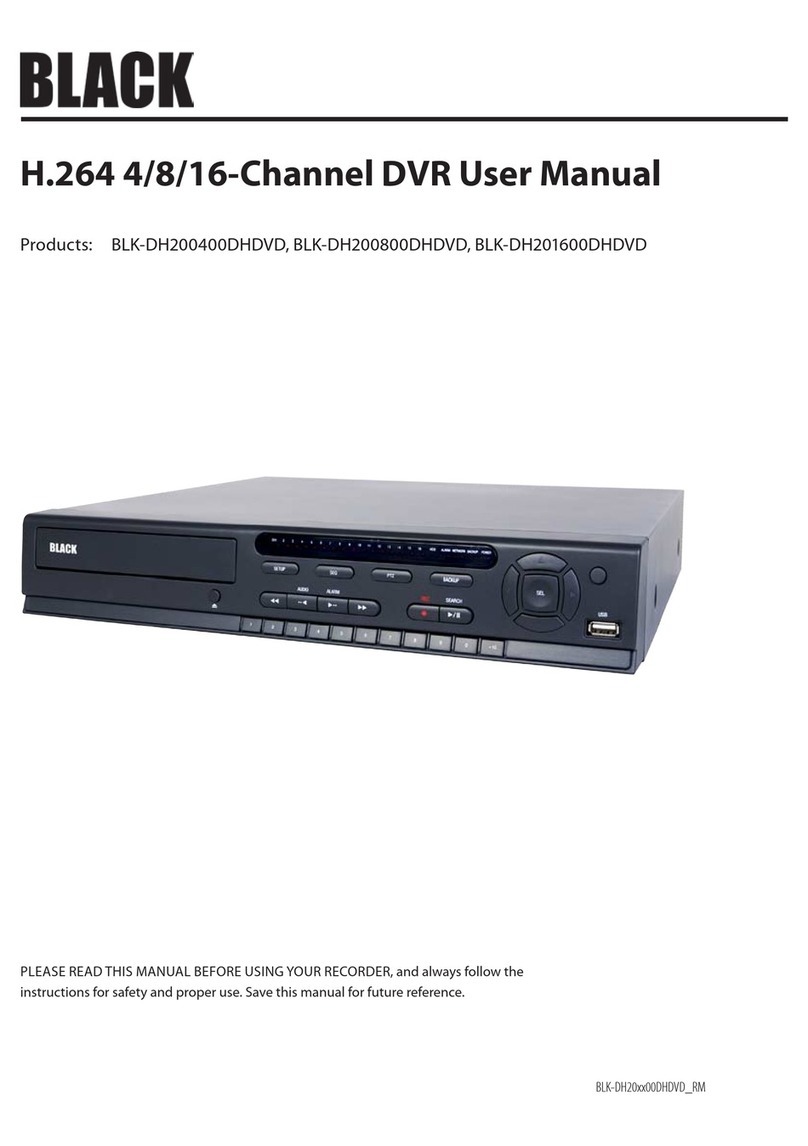 Black BLK-DH200400DHDVD User manual