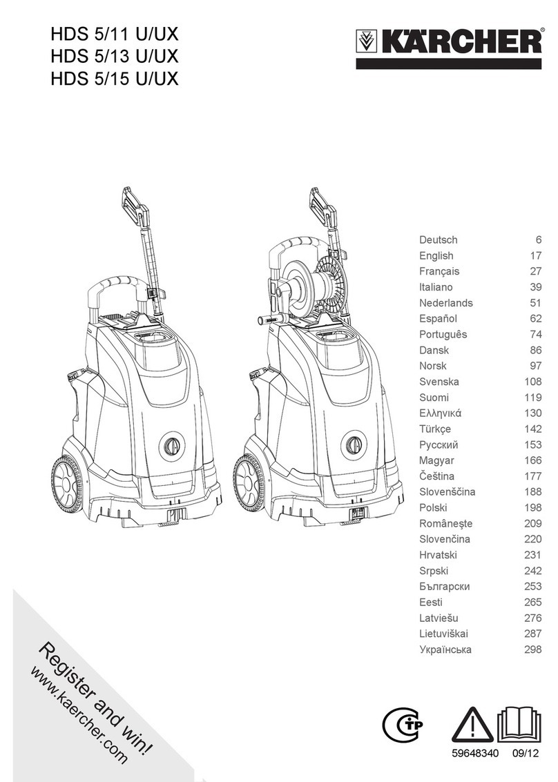 Kärcher HDS 5/11 U/UX User manual
