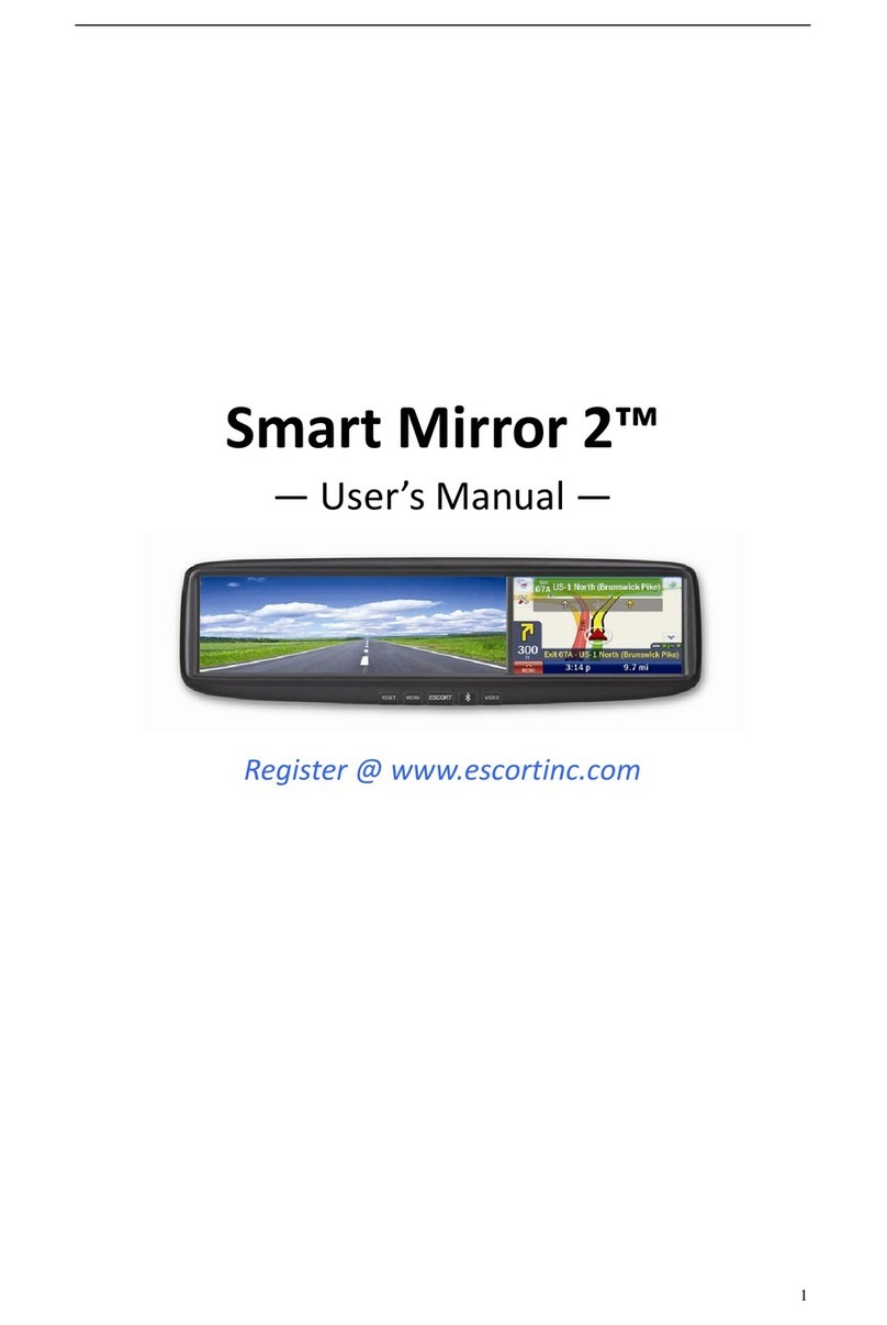 Escort Smart Mirror 2 User manual