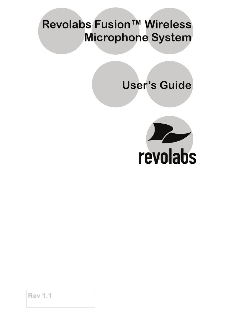 Revolabs Fusion User manual