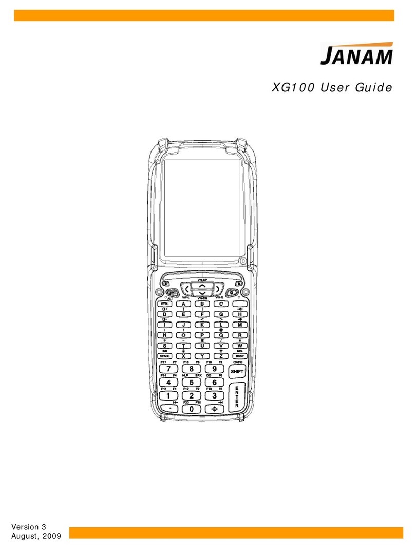 Janam XG100 user guide