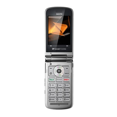Sanyo Sprint SCP-3810 User manual