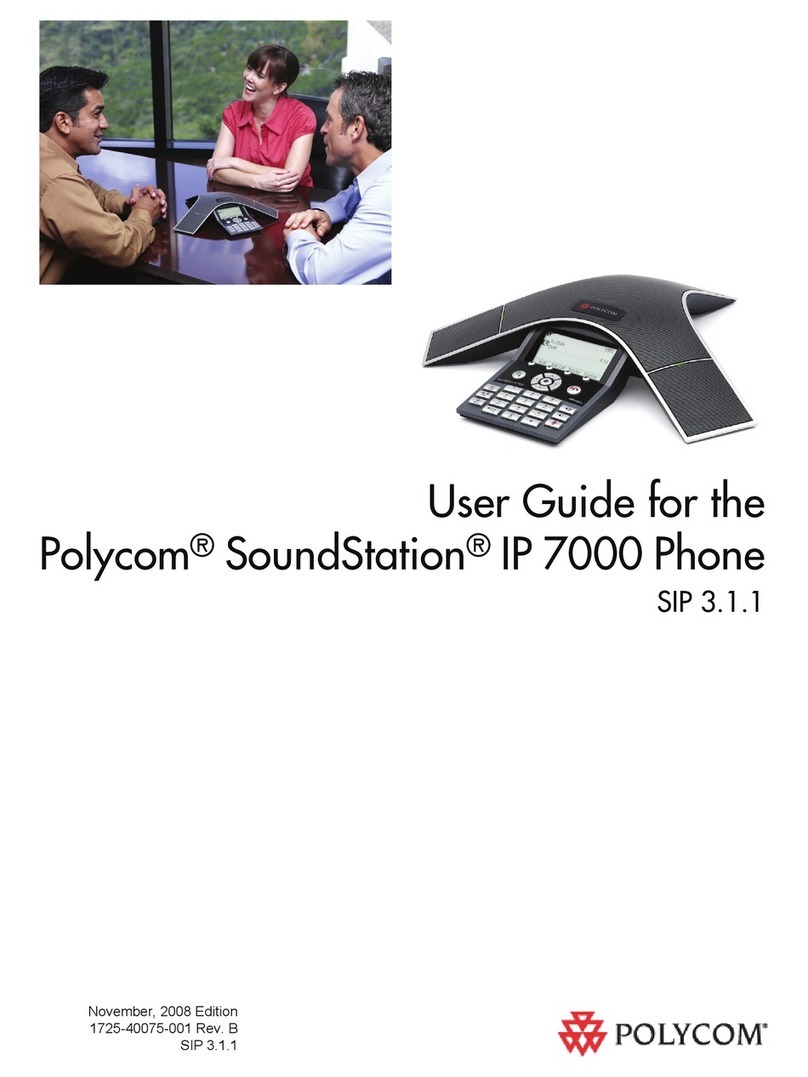 Polycom SoundStation IP 7000 User manual