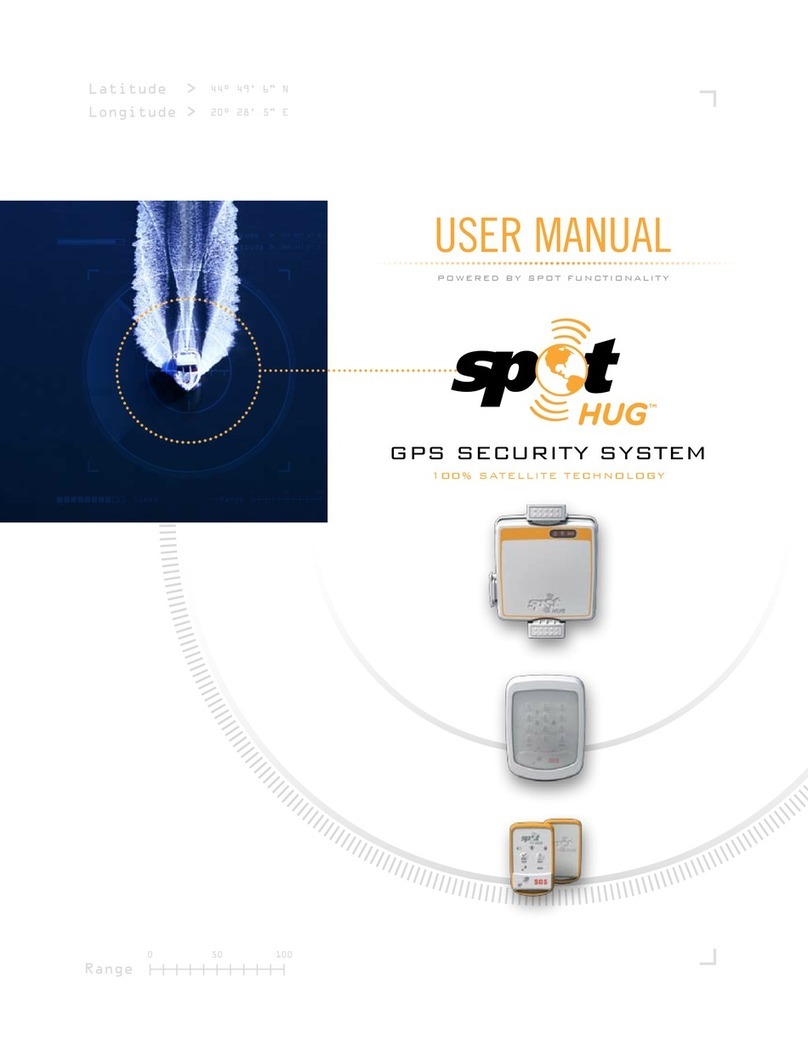 Spot Hug GPS SECURITY SYSTEM user manual