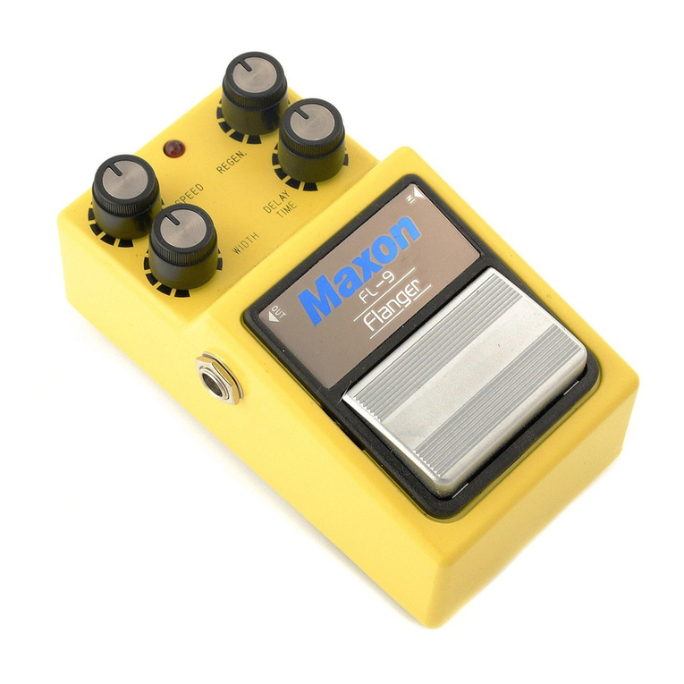 Ibanez FL9 Flanger User manual