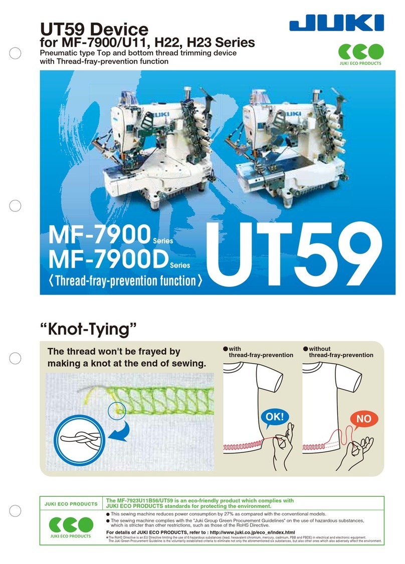 JUKI UT59 specification