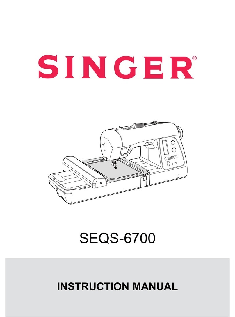 Singer SEQS-6700 User manual Singer SEQS-6700 User manual