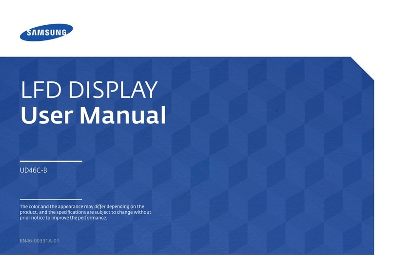 Samsung UD46C-B User manual