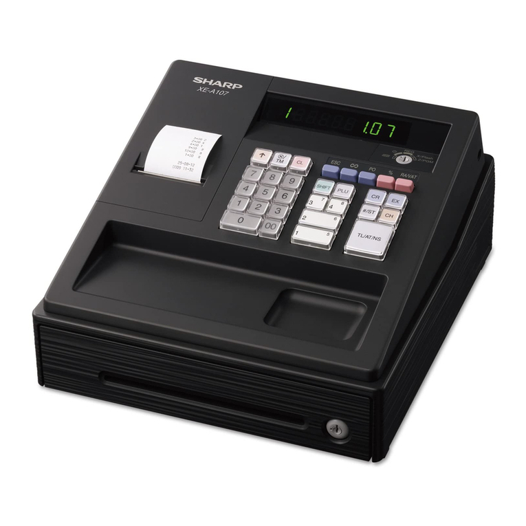 Sharp XE-A107 User manual Sharp XE-A107 User manual