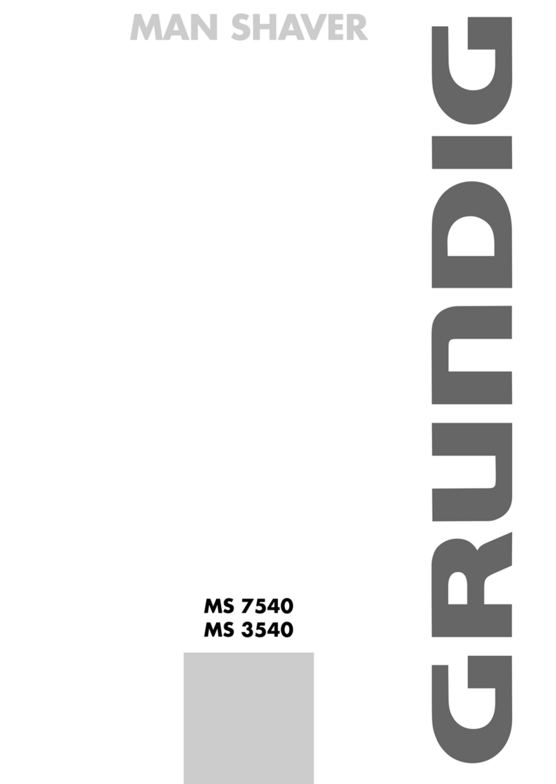 Grundig MS 7540 User manual