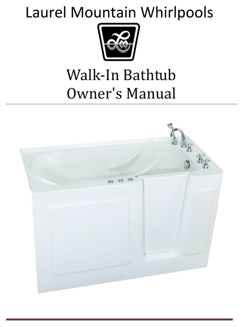 Laurel Mountain Whirlpools Walk-In owner's manual Laurel Mountain Whirlpools Walk-In owner's manual