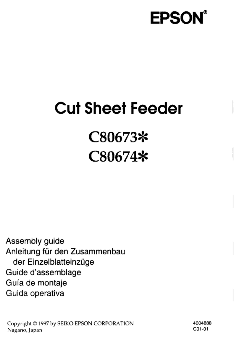 Epson C80673 Series User manual