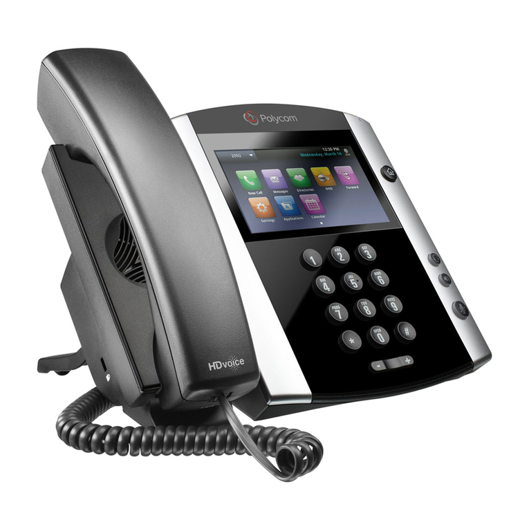 Polycom Integra VVX 500 User manual