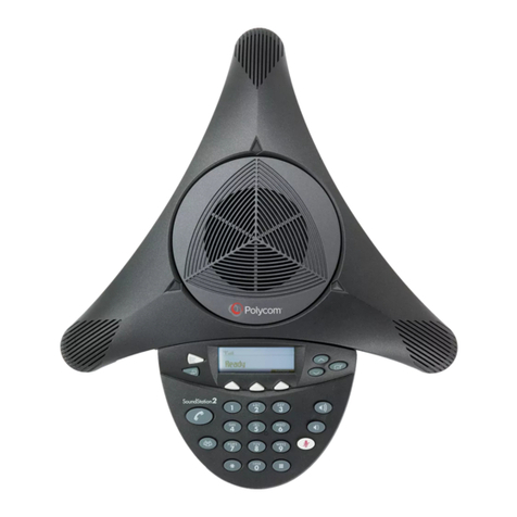 Polycom SoundStation2 User manual Polycom SoundStation2 User manual