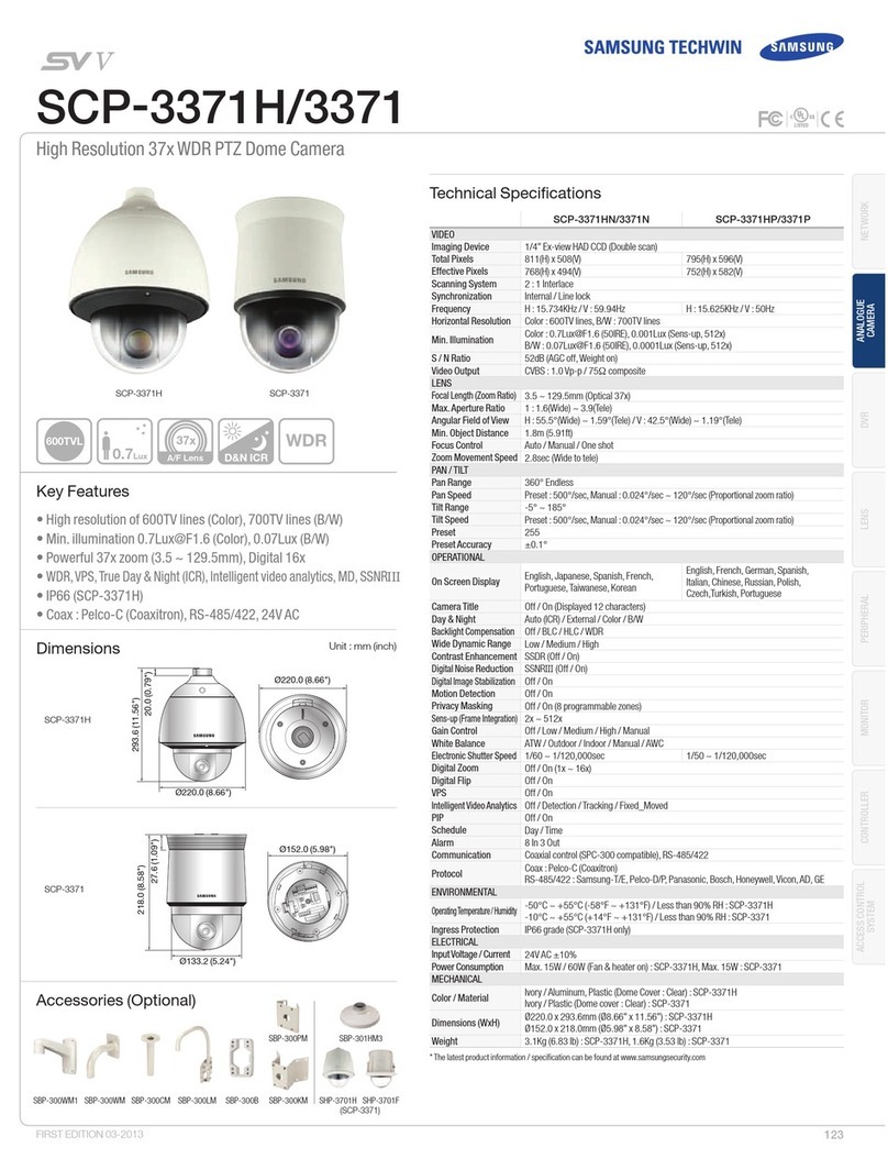 Samsung SCP-3371 Specifications