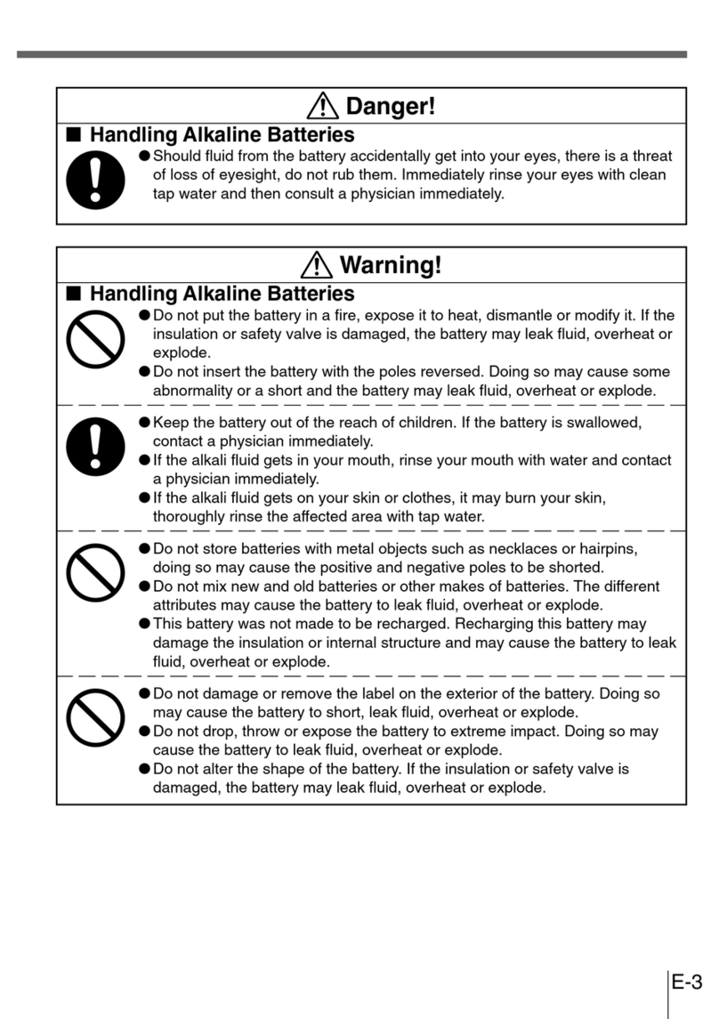 Casio DT-300M60E User manual