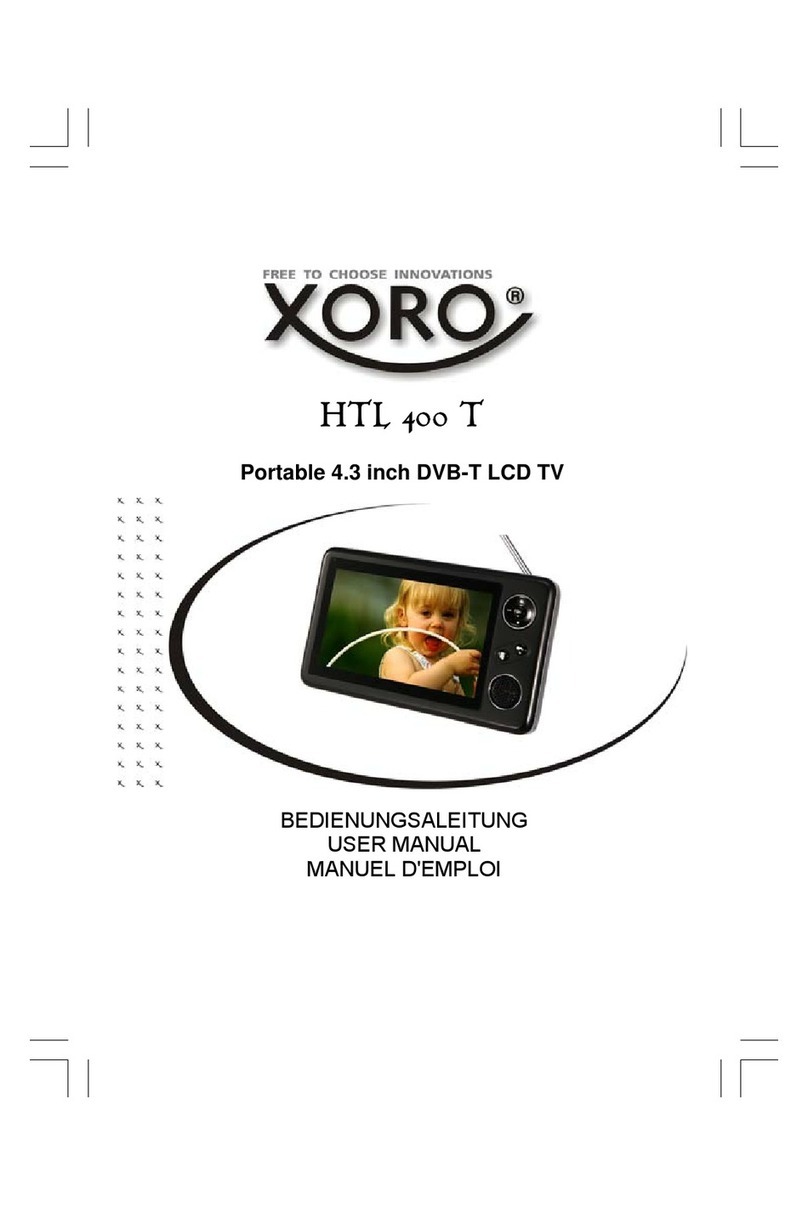 Xoro HTL 400 T user manual