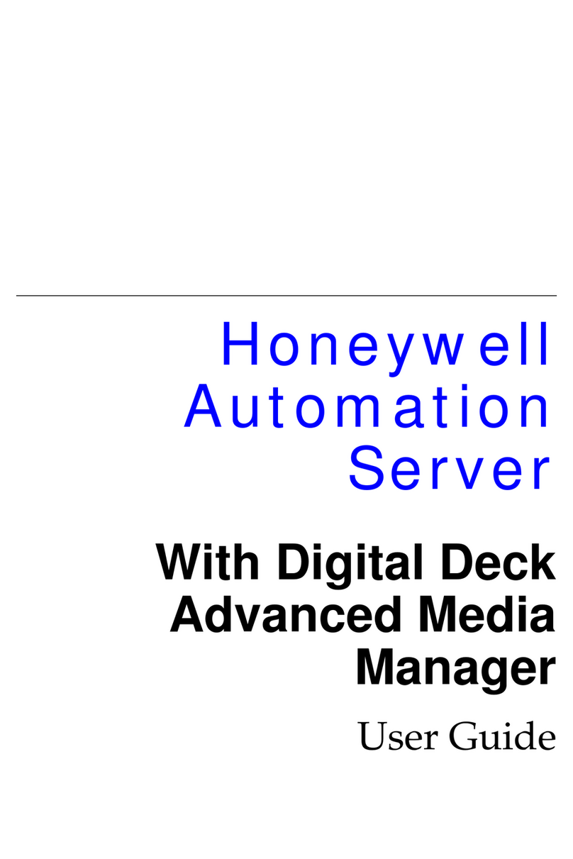 Honeywell AutomationServer user guide