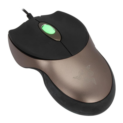 Razer Boomslang Use and care manual