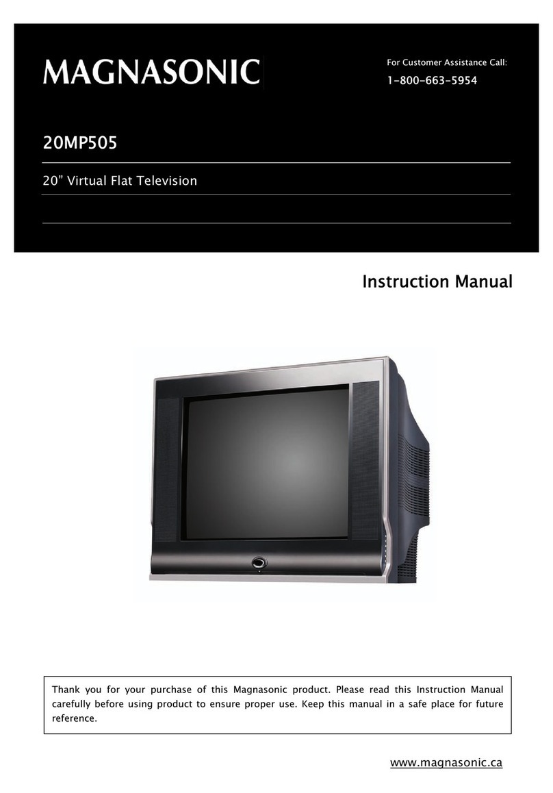 Magnasonic 20MP505 User manual