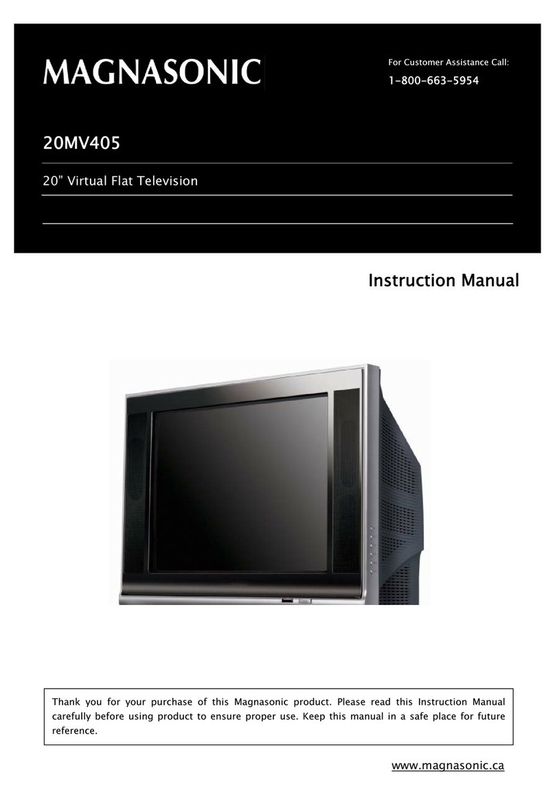 Magnasonic 20MV405 User manual
