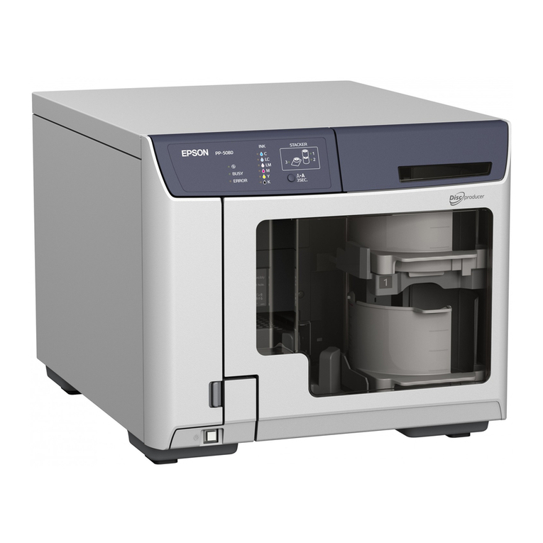 Epson Disc Producer PP-100 User manual