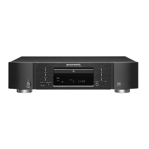 Marantz SA8005 User manual