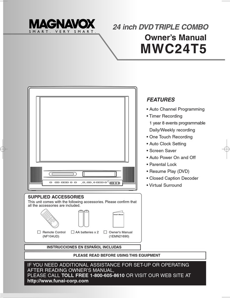 Magnavox MWC24T5 User manual