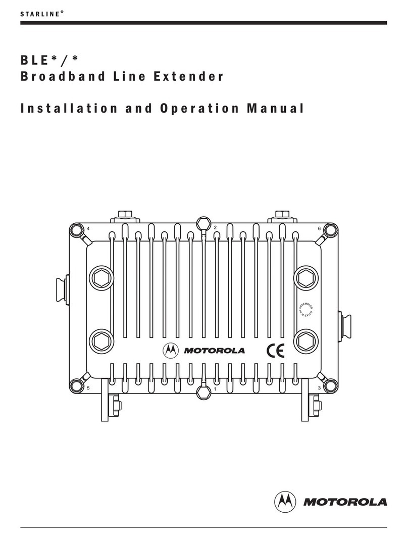 Motorola BLE Series User manual