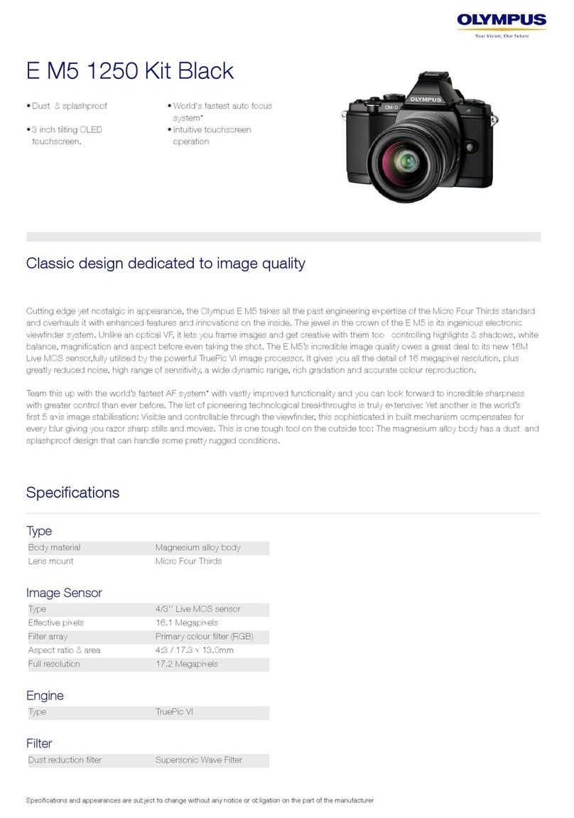 Olympus E-M5 Mark II User manual