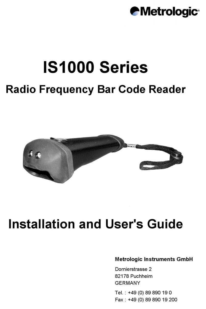 Metrologic IS1000 Series User manual