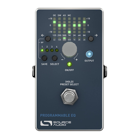 Source Audio SA170 User manual