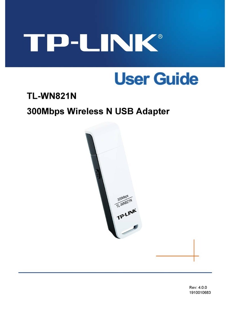 TP-Link TL-WN821N User manual