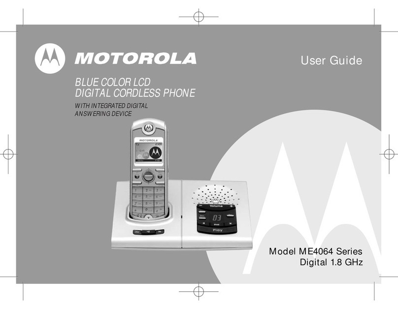 Motorola ME4064 Series User manual