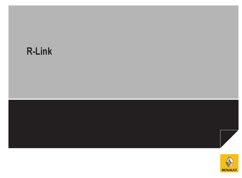 Renault R-Link instruction manual Renault R-Link instruction manual