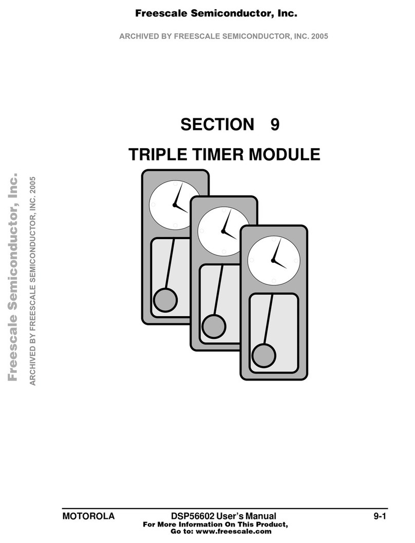 Motorola DSP56602 User manual