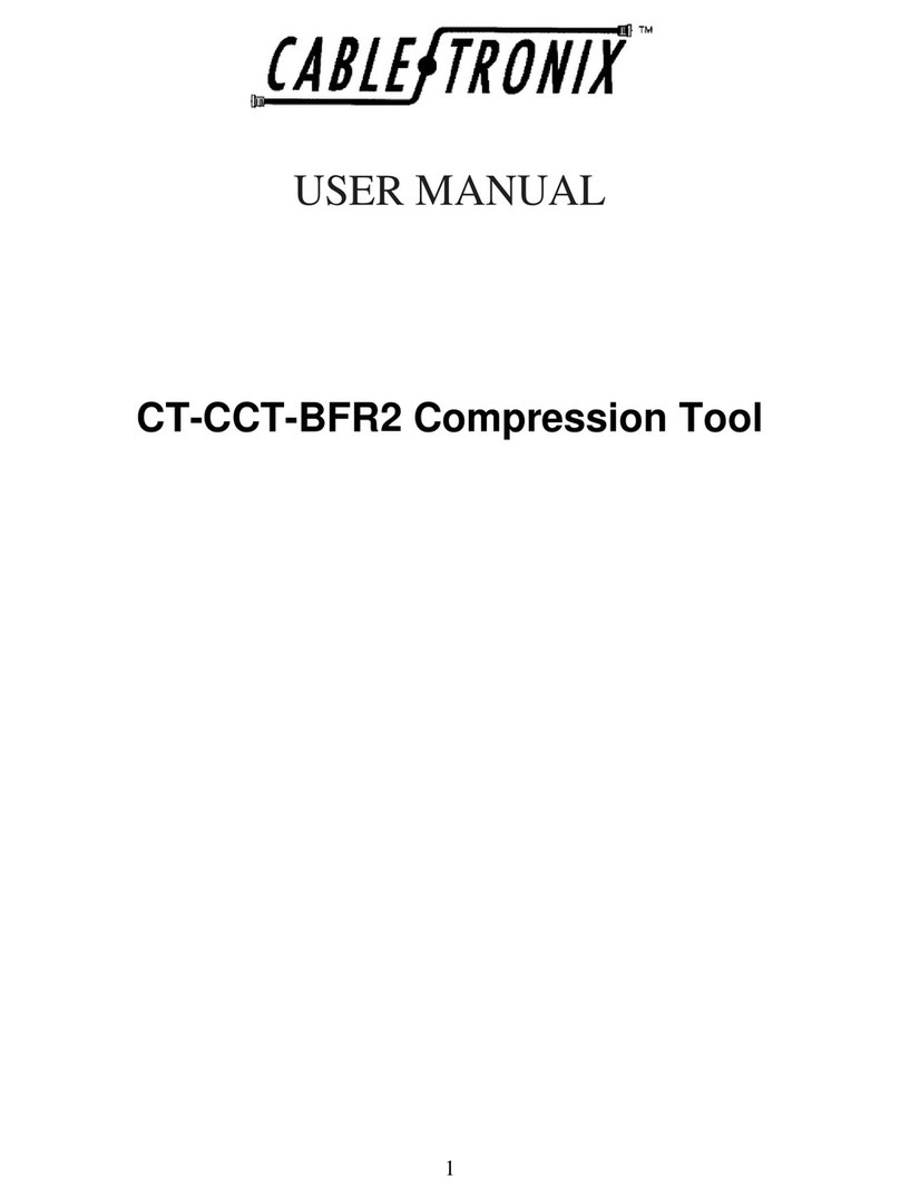 Cable-Tronix CT-CCT-BFR2 user manual
