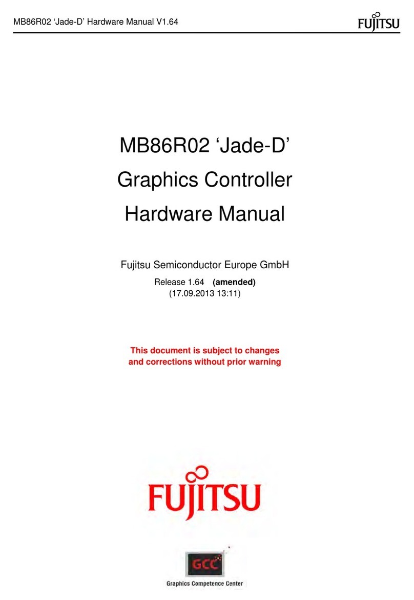 Fujitsu MB86R02 User manual