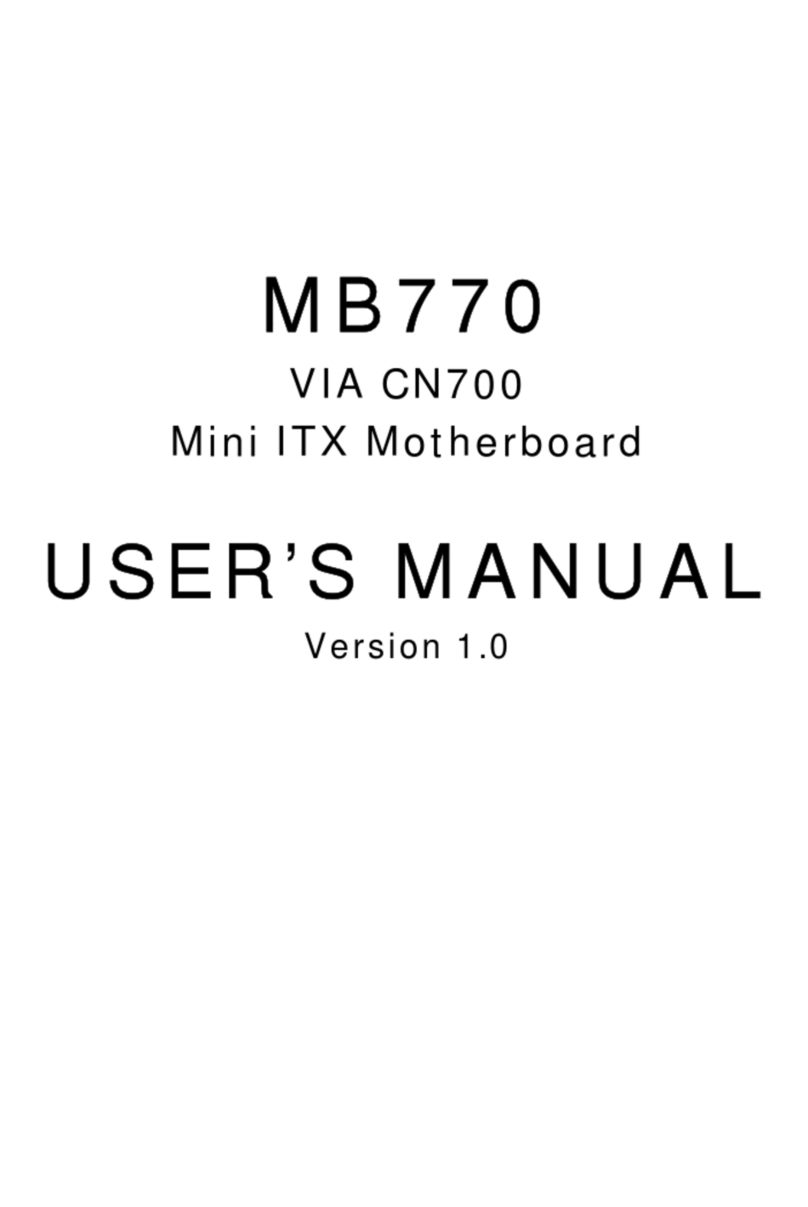 Rosch Computer MB770 User manual