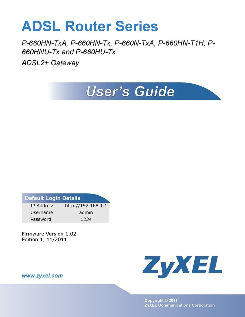 ZyXEL Communications P-660H-61 User manual