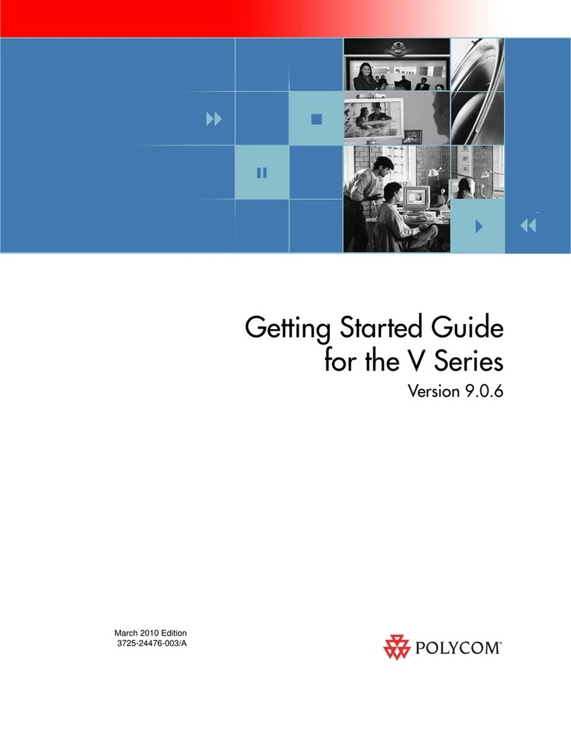 Polycom V500 User manual
